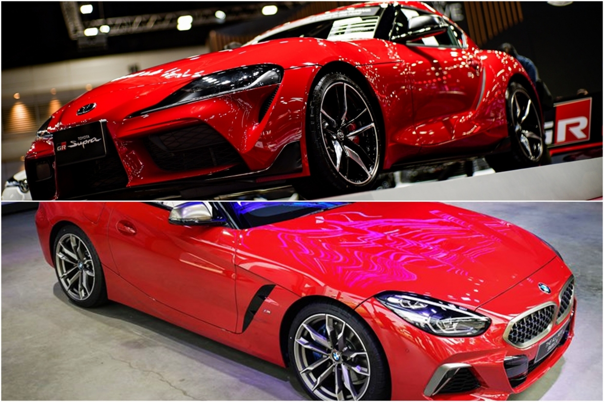 ไปเจอมาหรือยัง แฝดคนละฝา Toyota GR Supra และ BMW Z4 ! Motor Expo 2025
