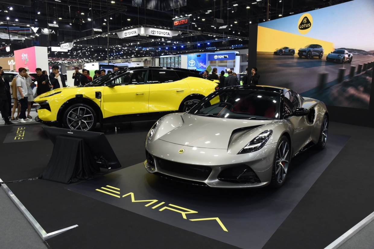 “Lotus” เผยโฉมสุดยอดรถหรูสมรรถนะสูง 2 รุ่นเรือธง “Lotus Eletre” และ “Lotus Emira” พร้อมมอบสิทธิประโยชน์สุดเอกซ์คลูซีฟ ในงาน Motor Expo 2023