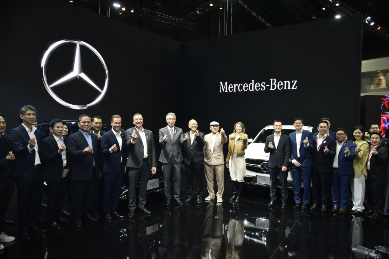 Mercedes-Benz ส่ง 4 ยนตรกรรมรุ่นล่าสุด จัดแสดงครั้งแรกในงาน Motor Expo 2023