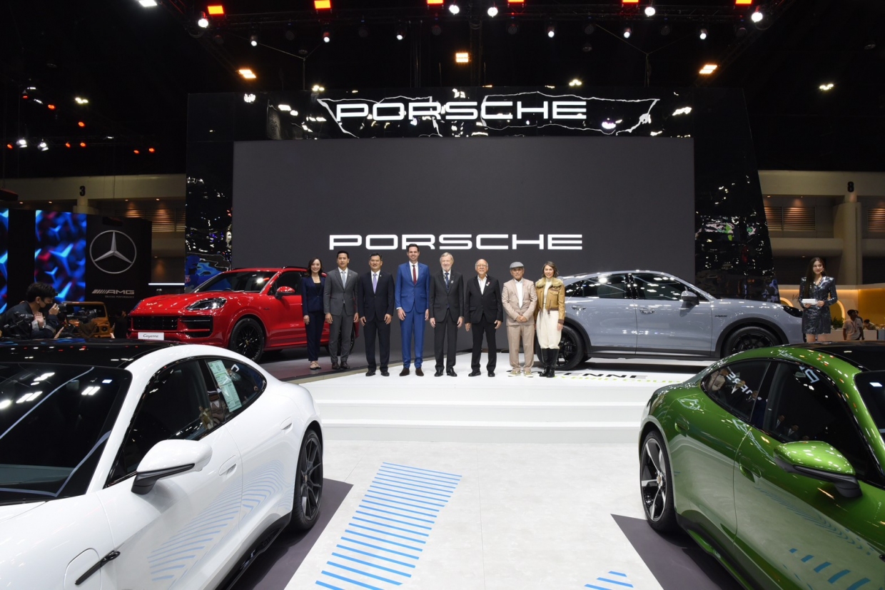 Porsche ประเทศไทยยกทัพขบวนรถสปอร์ทสุดหรูสู่งาน Thailand International Motor Expo 2023 