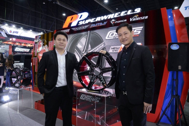 พีพี ซุปเปอร์วีลส์ฯ เปิดตัวนวัตกรรมเทคโนโลยีการผลิตใหม่ พร้อมเปิดตัว ล้อแมกใหม่ ภายใต้บแรนด์ COSMIS เพื่อย้ำความเป็นผู้นำนวัตกรรมล้อแมกอันดับ 1 ของเมืองไทย ตอบสนองผู้ชื่นชอบการแต่งรถ มาตรฐานคุณภาพระดับโลกฝีมือคนไทย ที่ได้รับการยอมรับจากนักแข่งทั้งในและต่า